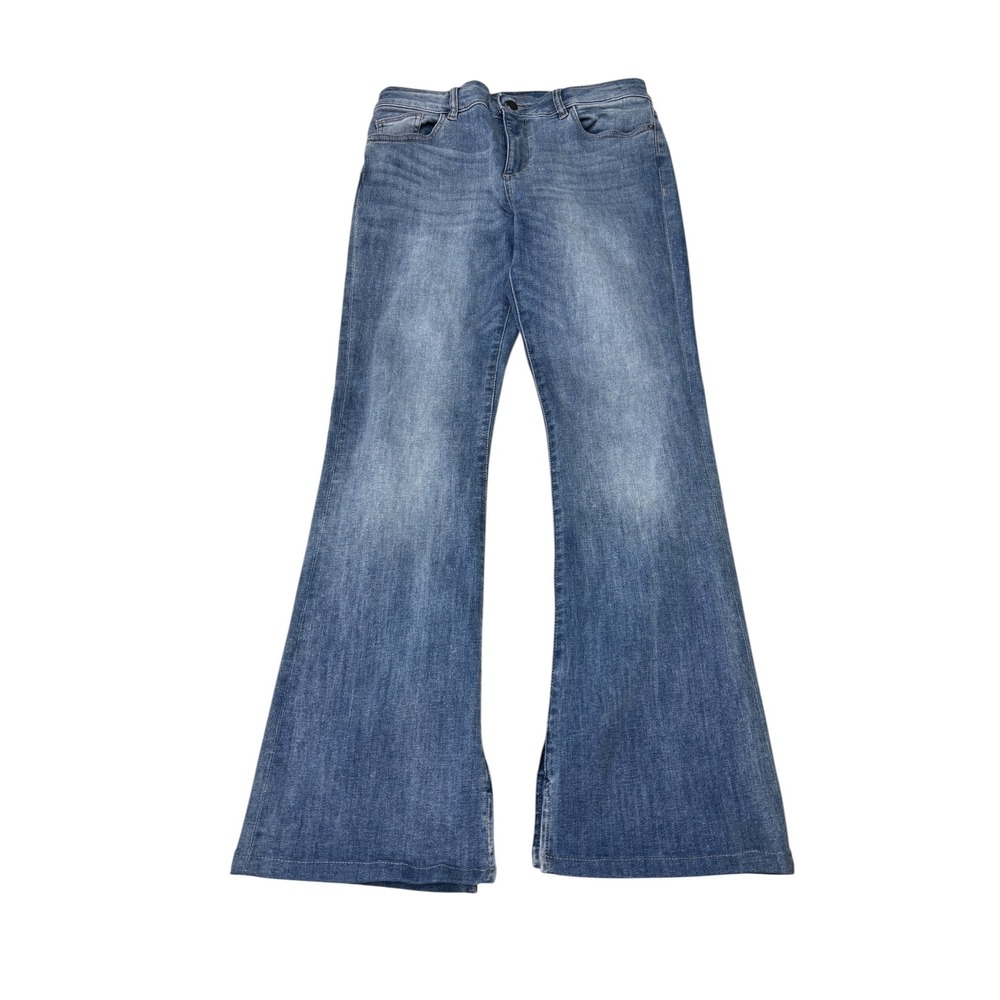 DL1961 Bridget Mid-Rise Instasculpt Bootcut Jeans Ares Blue Womens Size 29X30